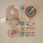 Mushie Silicone Pacifier Case with Strap for Up to Three Pacifiers - Baby & Toddler > Baby Health > Pacifier Clips & Holders pacifier case