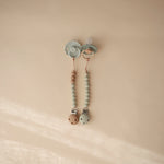 Mushie Silicone Pacifier Clip Hera Durable Food Grade Silicone Bead Design - Baby & Toddler > Baby Health > Pacifier Clips & Holders Pacifier Clip