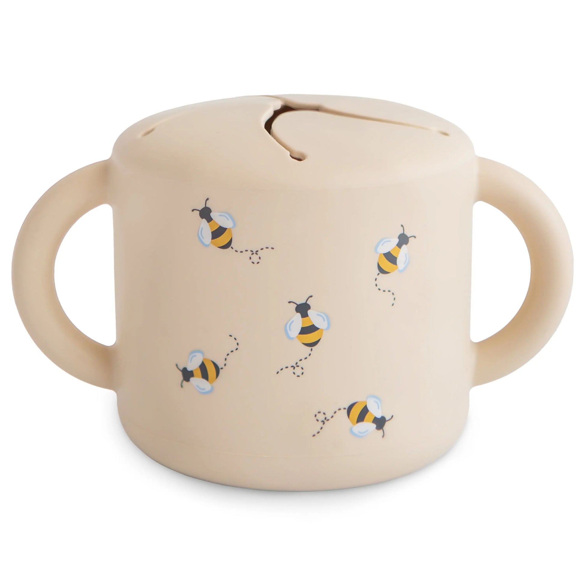 Silicone Snack Cup with Easy Grip Handles Spill Proof Design for Toddlers Mushie Everetts Place: Online Boutique