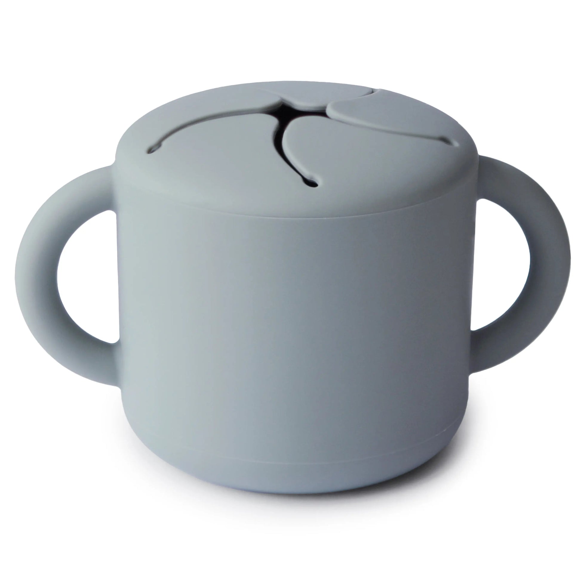Silicone Snack Cup with Easy Grip Handles Spill Proof Design for Toddlers Mushie Everetts Place: Online Boutique