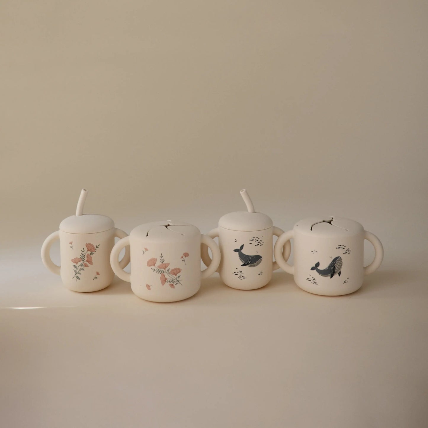 Silicone Snack Cup with Easy Grip Handles Spill Proof Design for Toddlers Mushie Everetts Place: Online Boutique