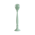 Mushie Silicone Baby Bottle Brush Double Sided 2 in 1 Cleaning Tool - Baby & Toddler > Nursing & Feeding > Baby Bottles Silicone Baby Bottle Brush