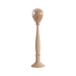 Mushie Silicone Baby Bottle Brush Double Sided 2 in 1 Cleaning Tool - Baby & Toddler > Nursing & Feeding > Baby Bottles Silicone Baby Bottle Brush