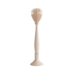 Mushie Silicone Baby Bottle Brush Double Sided 2 in 1 Cleaning Tool - Baby & Toddler > Nursing & Feeding > Baby Bottles Silicone Baby Bottle Brush