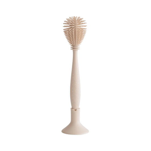 Silicone Baby Bottle Brush Double Sided 2 in 1 Cleaning Tool Mushie