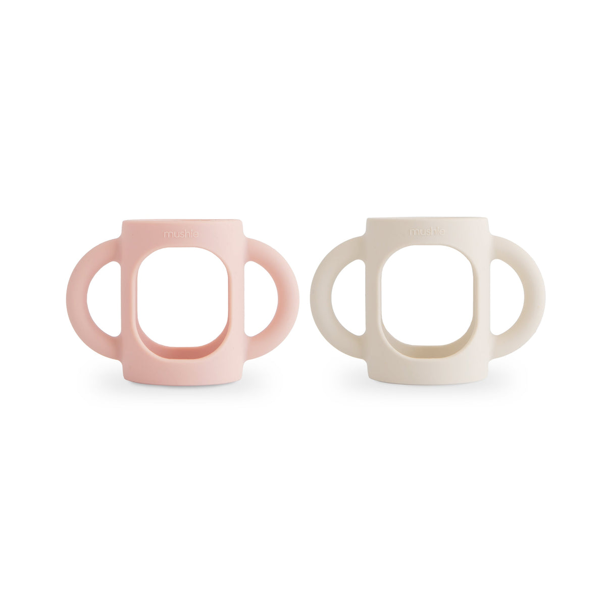 Silicone Bottle Handles by Mushie