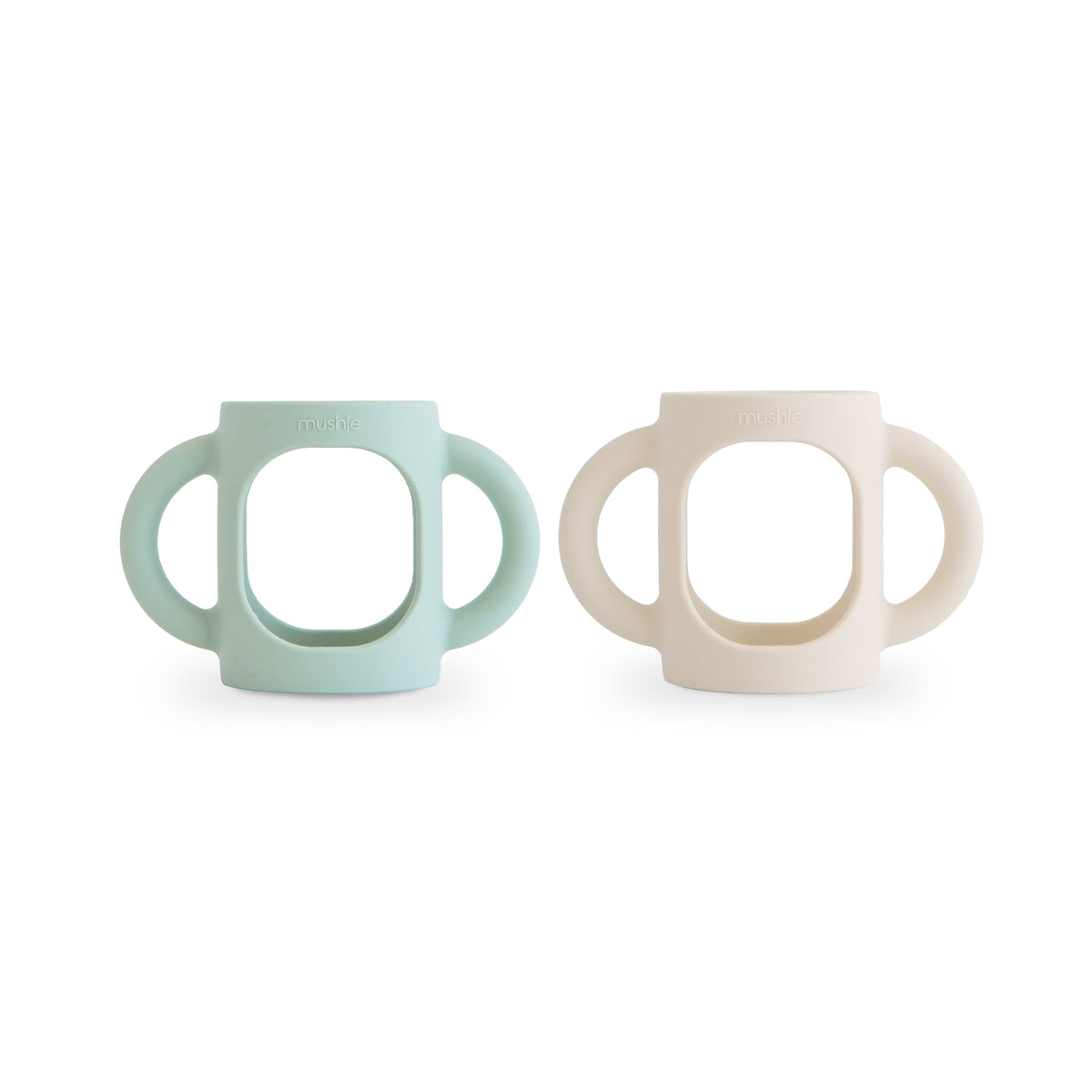 Silicone Bottle Handles by Mushie