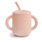 Mushie Silicone Training Cup with Straw for Toddlers and Babies - Baby & Toddler > Nursing & Feeding > Sippy Cups Sippy Cups