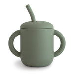 Silicone Training Cup + Straw by Mushie