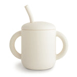 Silicone Training Cup + Straw by Mushie