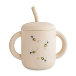 Mushie Silicone Training Cup with Straw for Toddlers and Babies - Baby & Toddler > Nursing & Feeding > Sippy Cups Sippy Cups