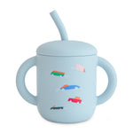 Silicone Training Cup + Straw by Mushie