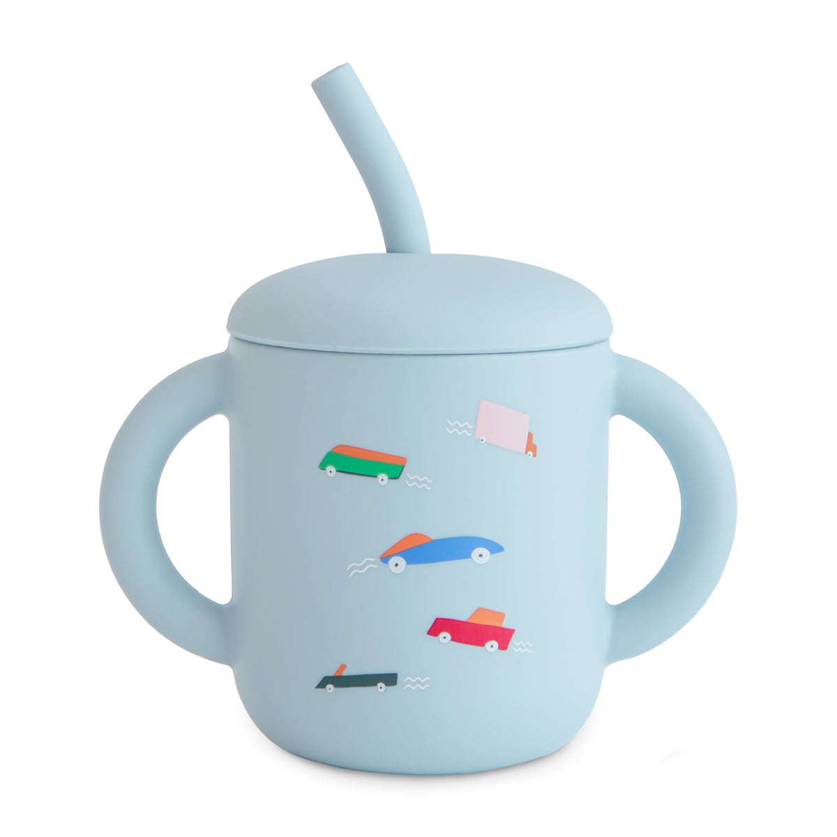 Silicone Training Cup + Straw by Mushie