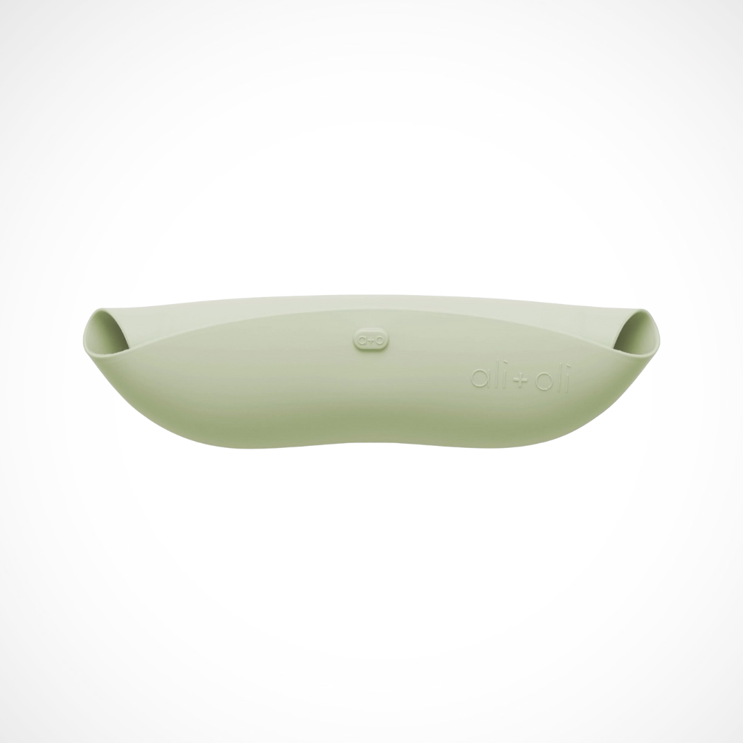 Silicone Baby Bib Sage by Kolorful