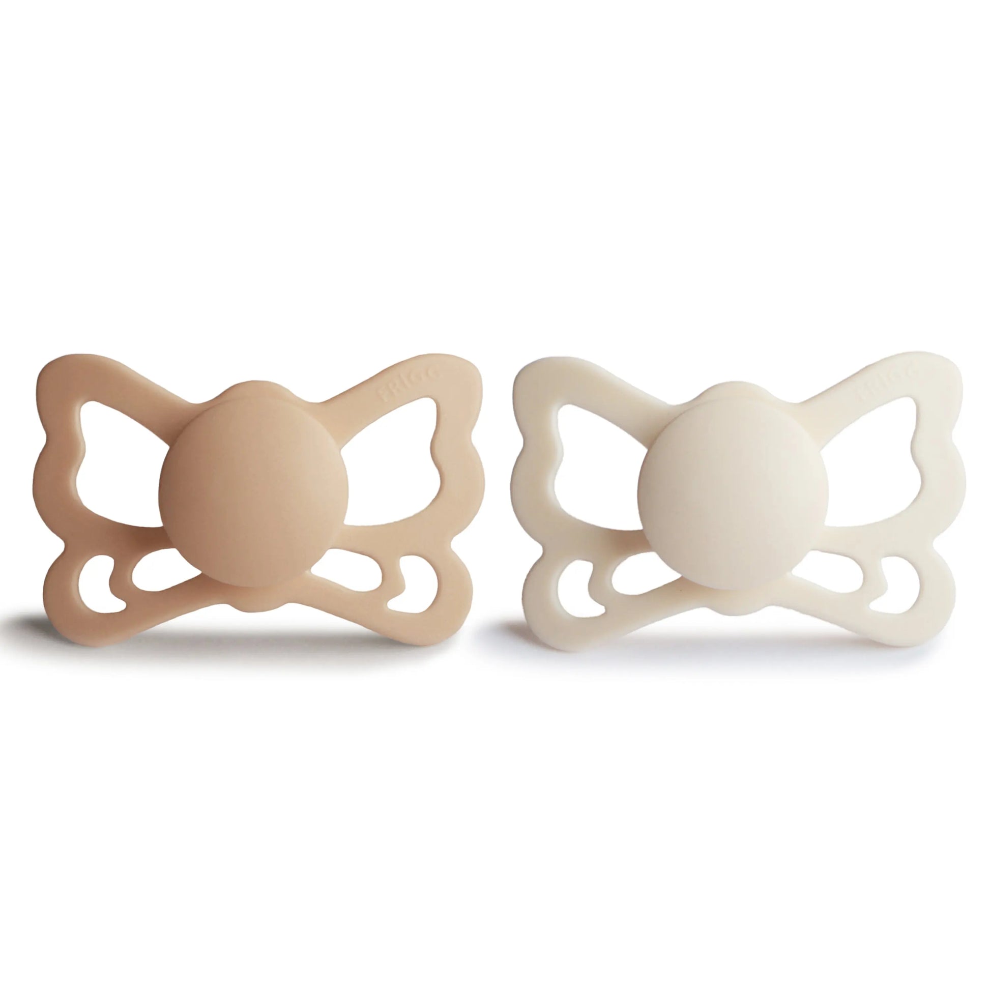 Frigg Butterfly Anatomical Silicone Pacifier 2 Pack 6 to 18 Months Mushie