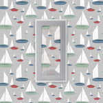 Marina Sailboats Bamboo Swaddle by Newcastle Classics