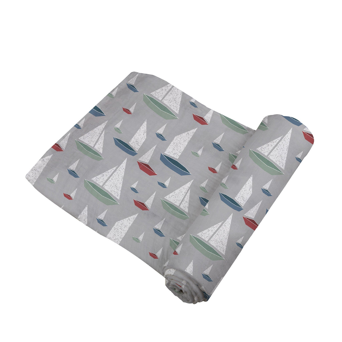 Marina Sailboats Bamboo Swaddle by Newcastle Classics