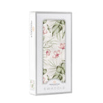 Silver Pink Orchid Swaddle by Newcastle Classics
