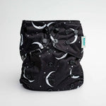 Kinder Cloth Diaper Co. Space and Sky: Essentials Pocket Cloth Diaper with Athletic Wicking Jersey, Grows with your Baby