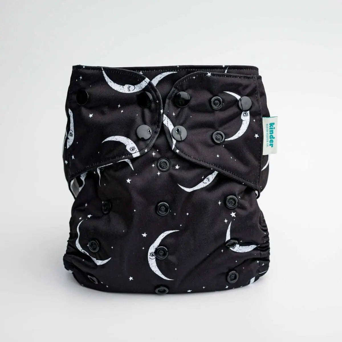 Kinder Cloth Diaper Co. Space and Sky: Essentials Pocket Cloth Diaper with Athletic Wicking Jersey, Grows with your Baby