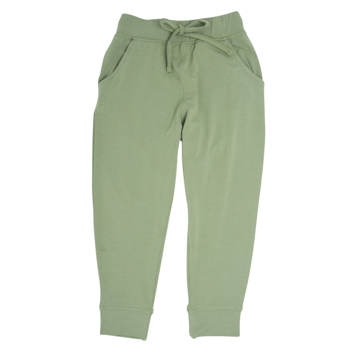 Sweet Bamboo Slacker Pocket Pant Army Green Bamboo Comfort All Day - Everetts Place Boutique - 
