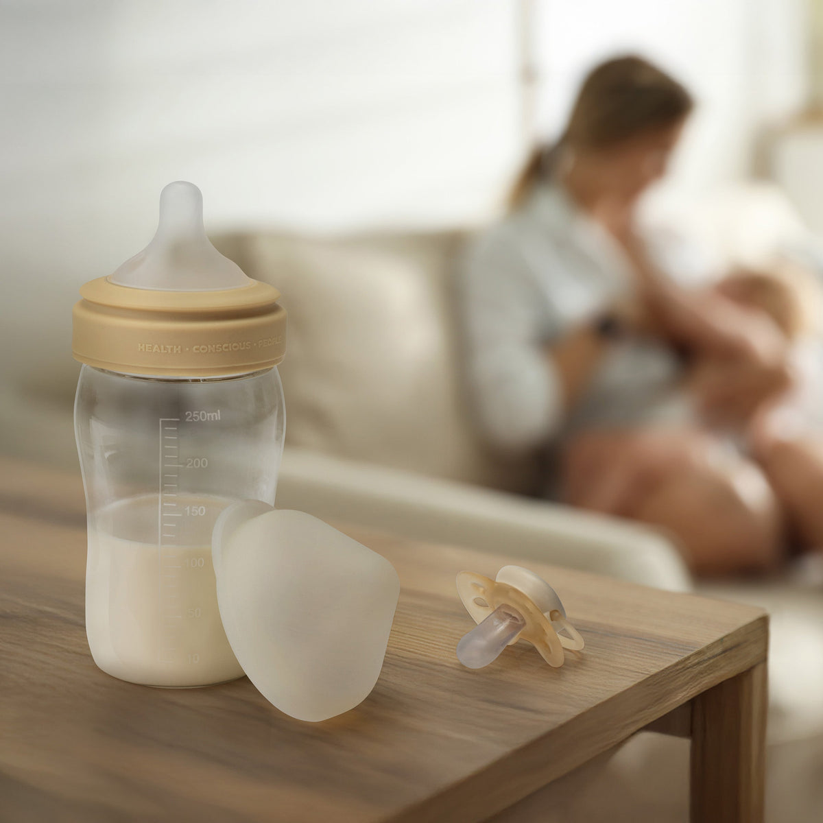 Glass Baby Bottle, 3-Pack by Health Conscious People (view 6 of 7)