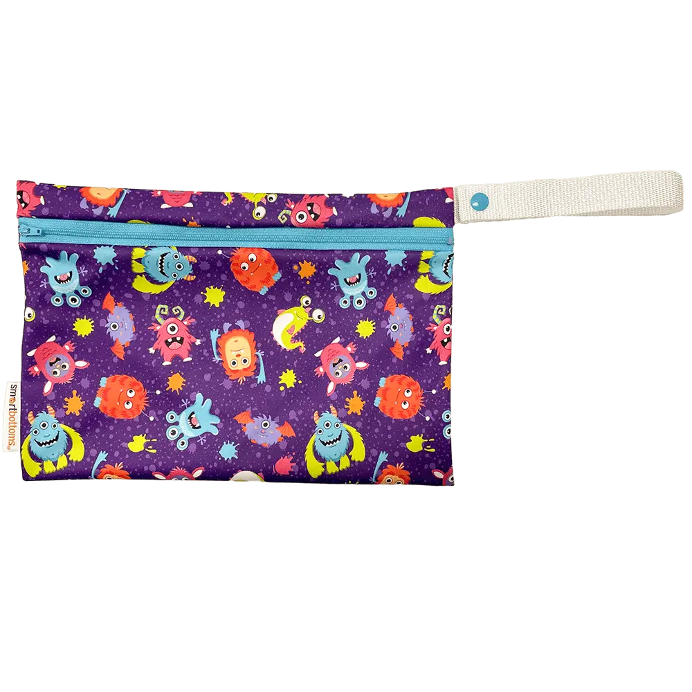 Smart Bottoms Small Wet Bag - Creepin' it Fun - 