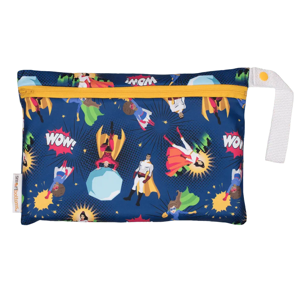Smart Bottoms Small Wet Bag - Never Alone - 