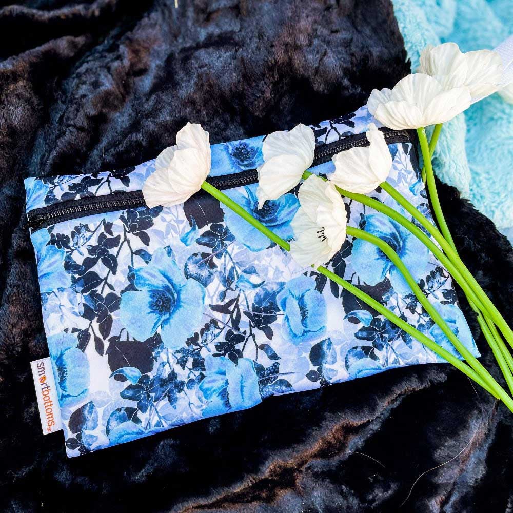 Small Wet Bag - Regal - Linens, Rose family, Pattern, Cornales | Everetts Place