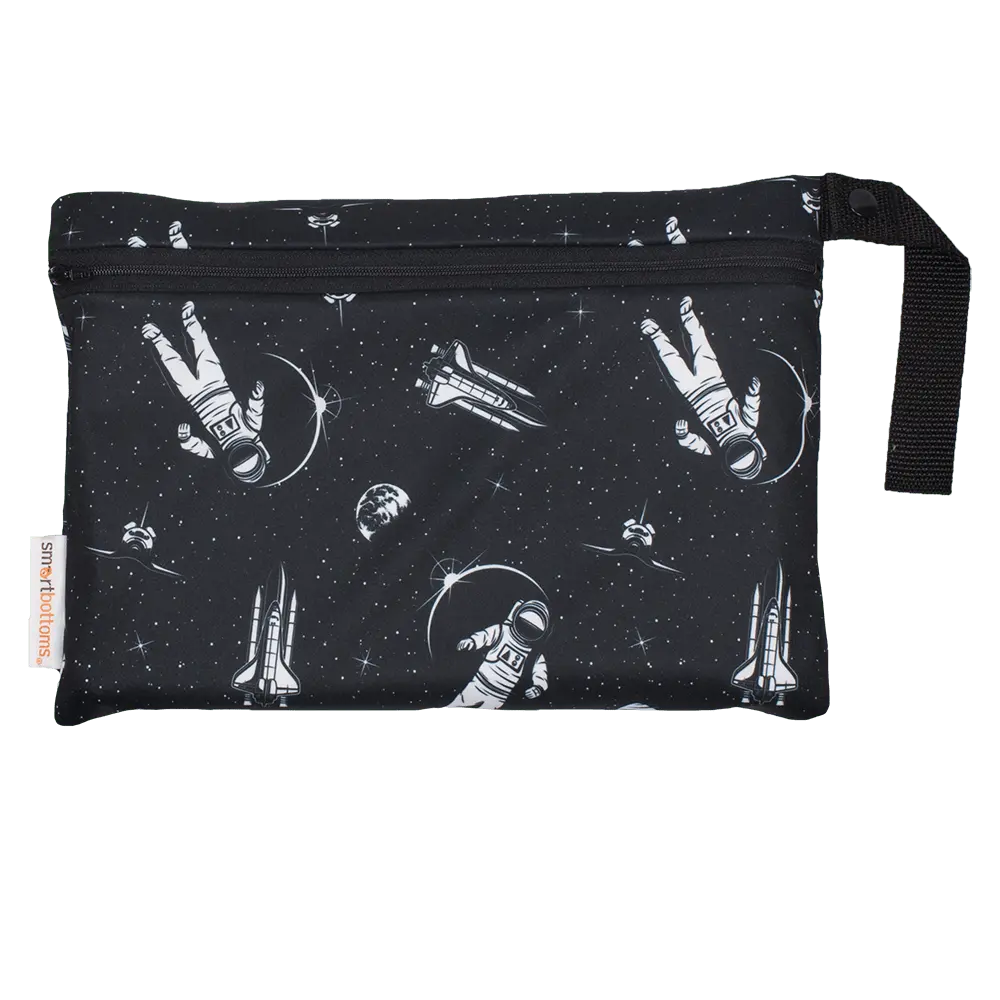 Smart Bottoms Small Wet Bag - Space Race - 