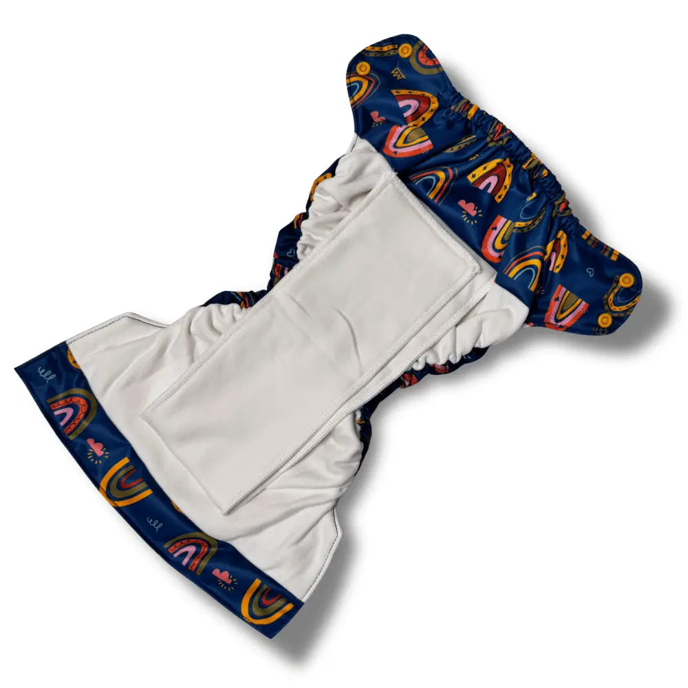 Smart Bottoms Smart One 4.0 Organic Cotton All - in - One - After the Storm - 