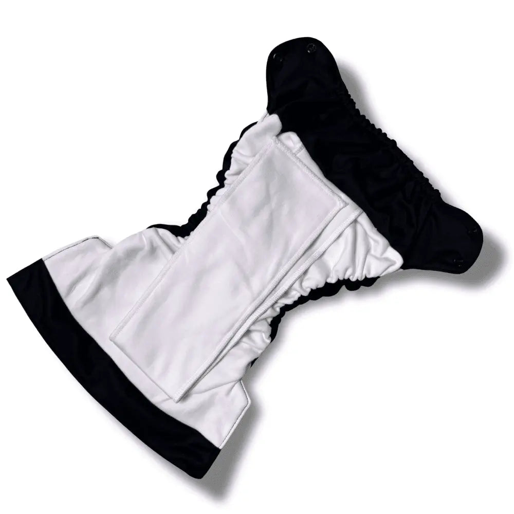 Smart Bottoms Smart One 4.0 Organic Cotton All - in - One - Basic Black - 