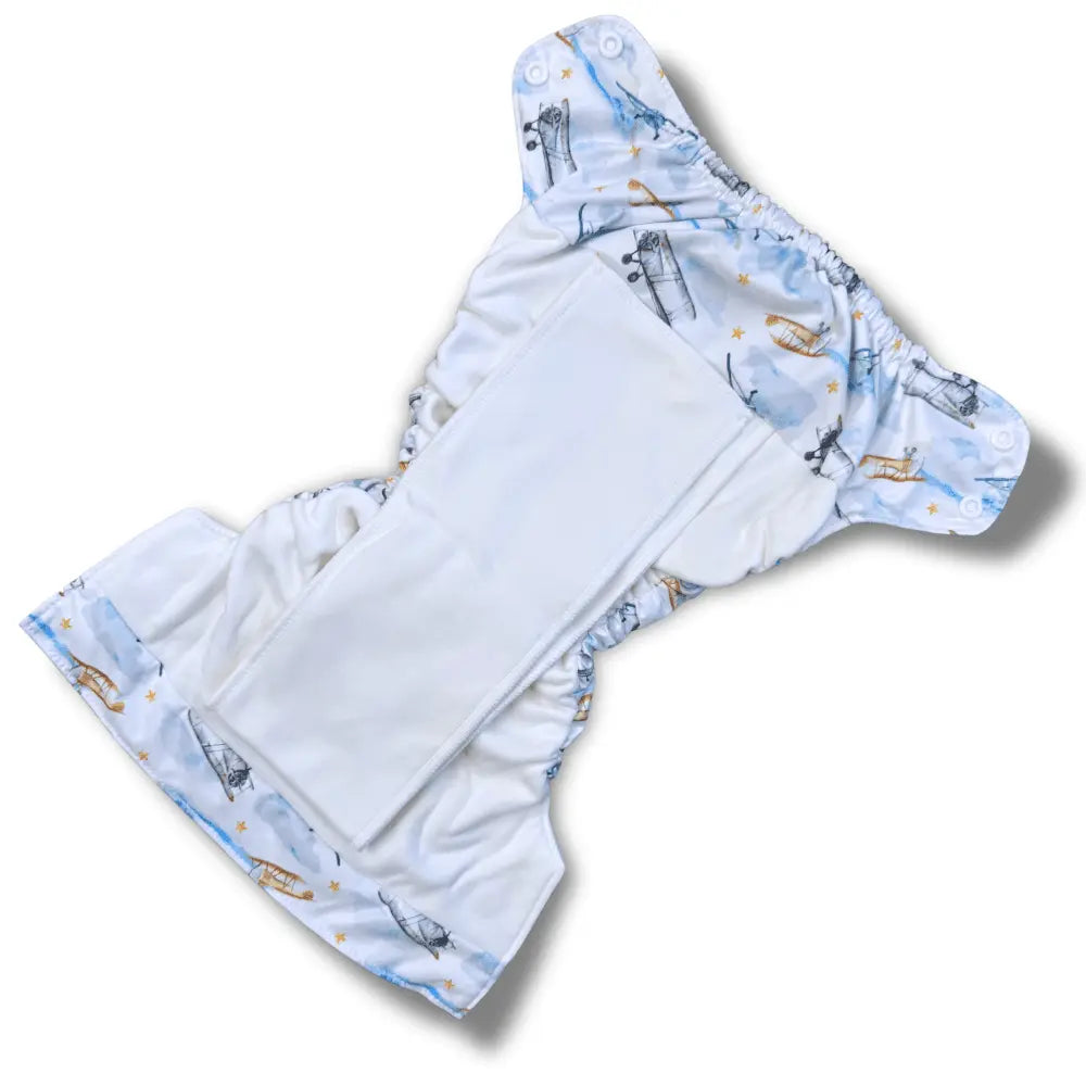 Smart Bottoms Smart One 4.0 Organic Cotton All - in - One - First Flight - 