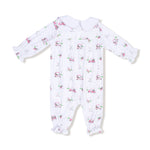 Angel Dear Smocked Long Sleeve Romper With Peter Pan Collar For Baby - Apparel & Accessories > Clothing > Baby & Toddler Clothing > Baby One-Pieces 934