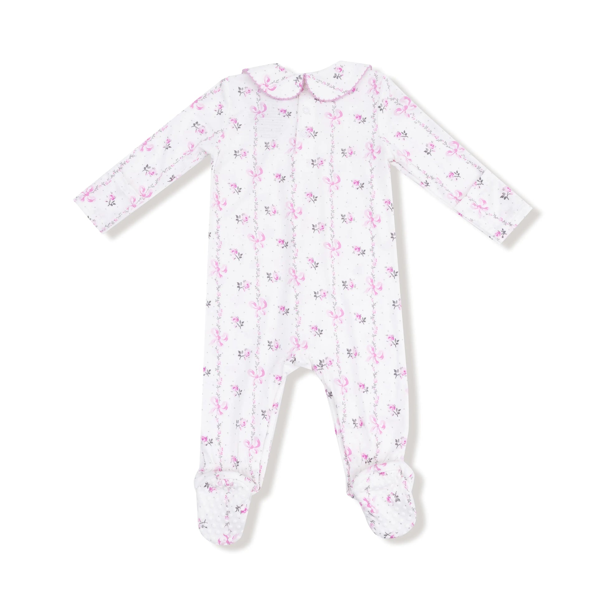 Smocked Peter Pan Soft Footie For Baby By Angel Dear Angel Dear Everetts Place: Online Boutique
