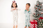 Dreamlet Snow Day Green Two Piece Set For Babies Dreamlet Clothing - Apparel & Accessories > Clothing > Baby & Toddler Clothing > Baby & Toddler Sleepwear Two Piece PJs