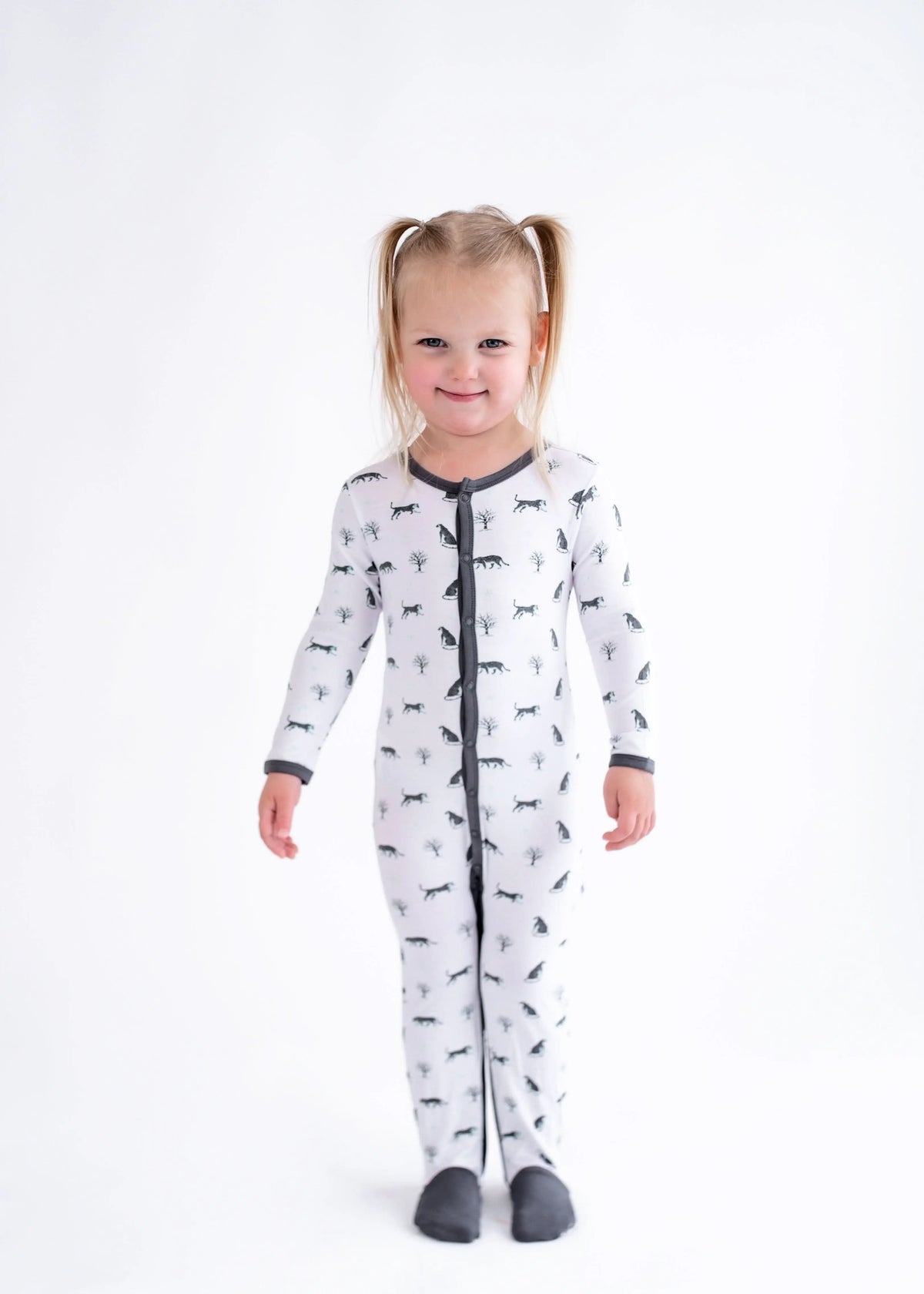 Bubble Baby Snow Leopard | Snap Footie - 