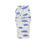 Snugababe Swaddle Sleep Pod Blue Clouds For Newborns Norani Baby Everetts Place: Online Boutique