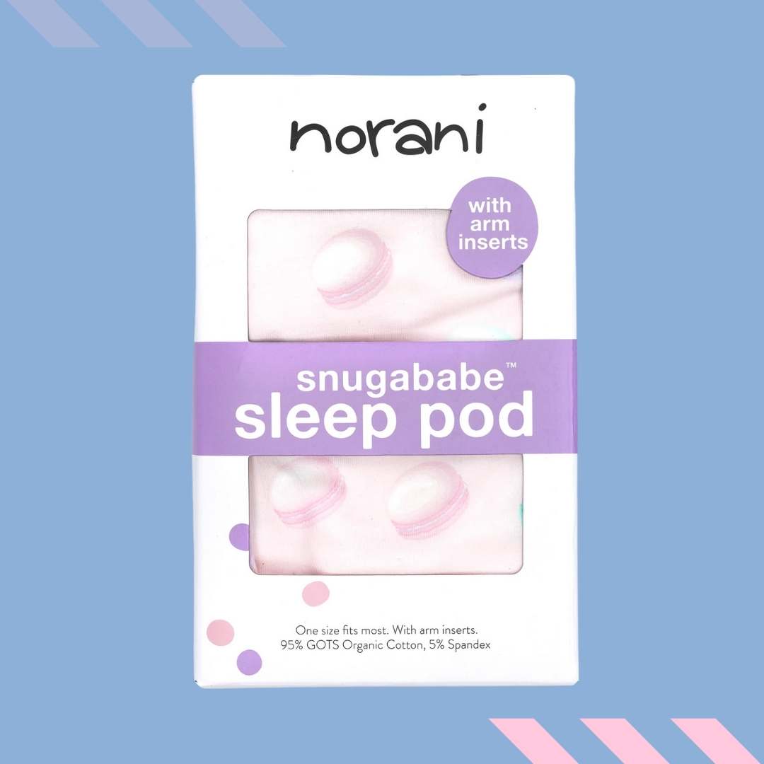 Snugababe Swaddle Sleep Pod Macarons Baby Sleepwear Norani Baby Everetts Place: Online Boutique