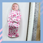 Snugababe Swaddle Sleep Pod Pink Balloons Baby Wrap Norani Baby Everetts Place: Online Boutique