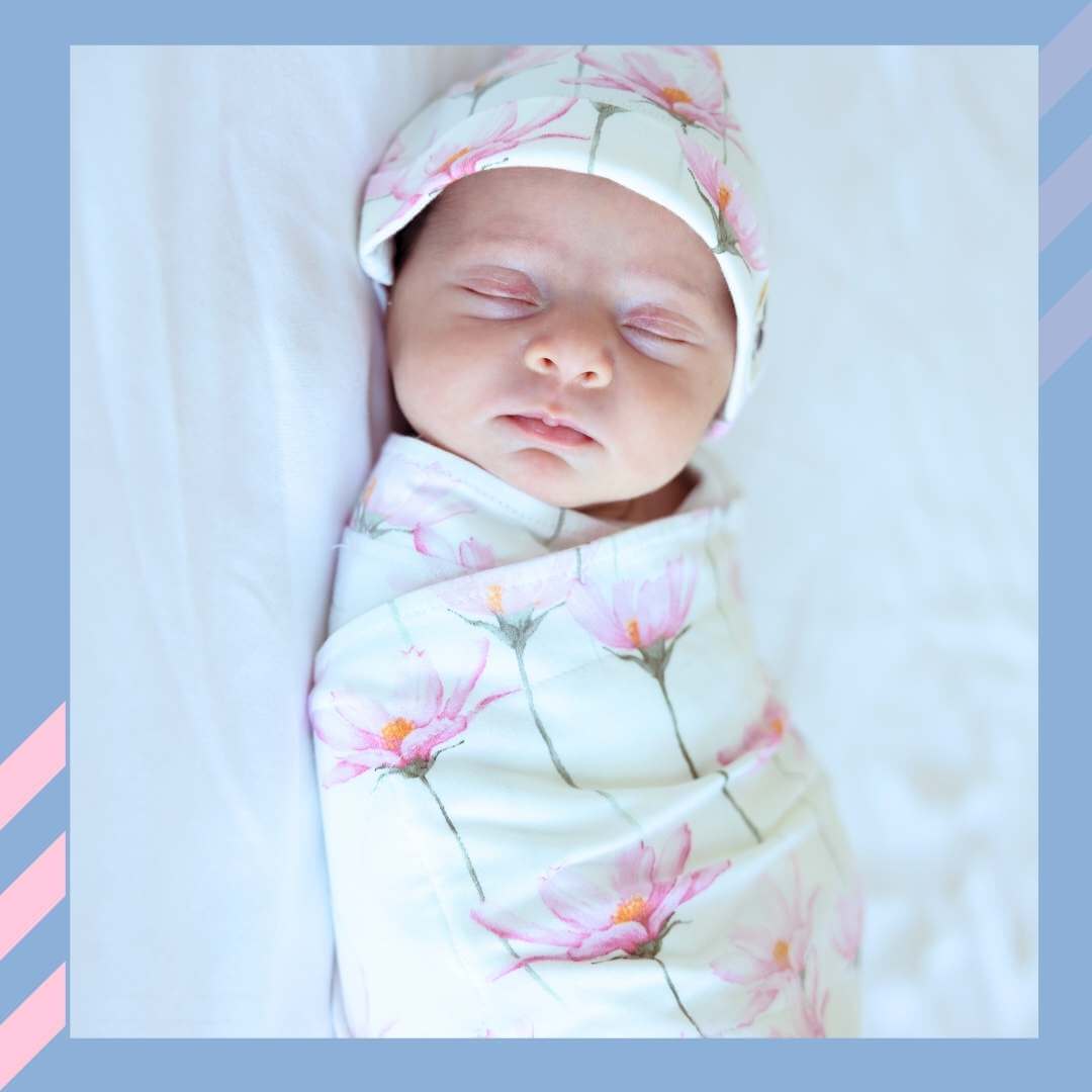 Snugababe Swaddle Sleep Pod Pink Petals Norani Baby Norani Baby Everetts Place: Online Boutique