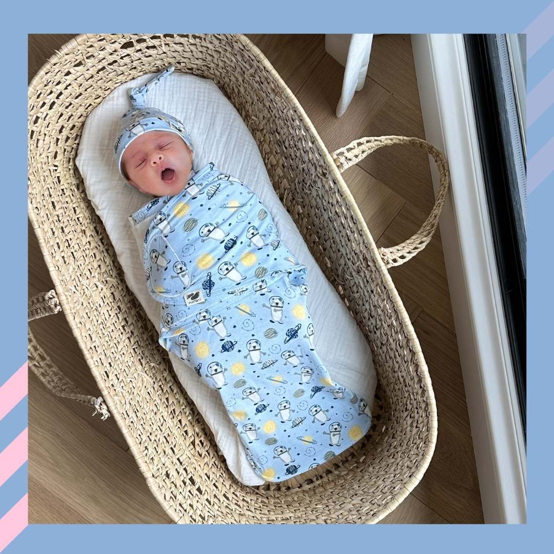 Snugababe Swaddle Sleep Pod Space Bears Nighttime Cozy Norani Baby Everetts Place: Online Boutique