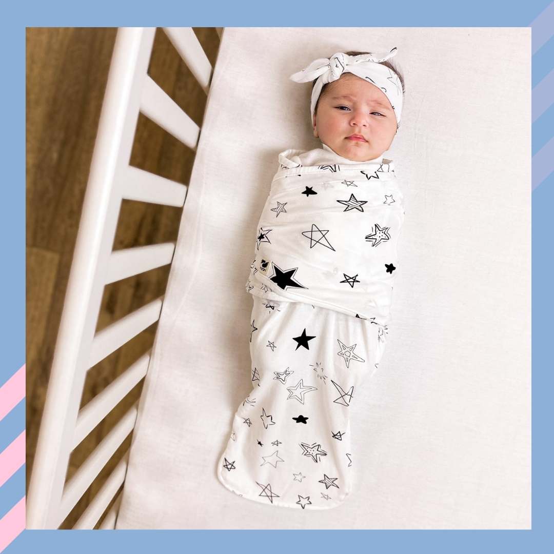 Snugababe Swaddle Sleep Pod Stars Norani Baby Safe Sleep Norani Baby Everetts Place: Online Boutique