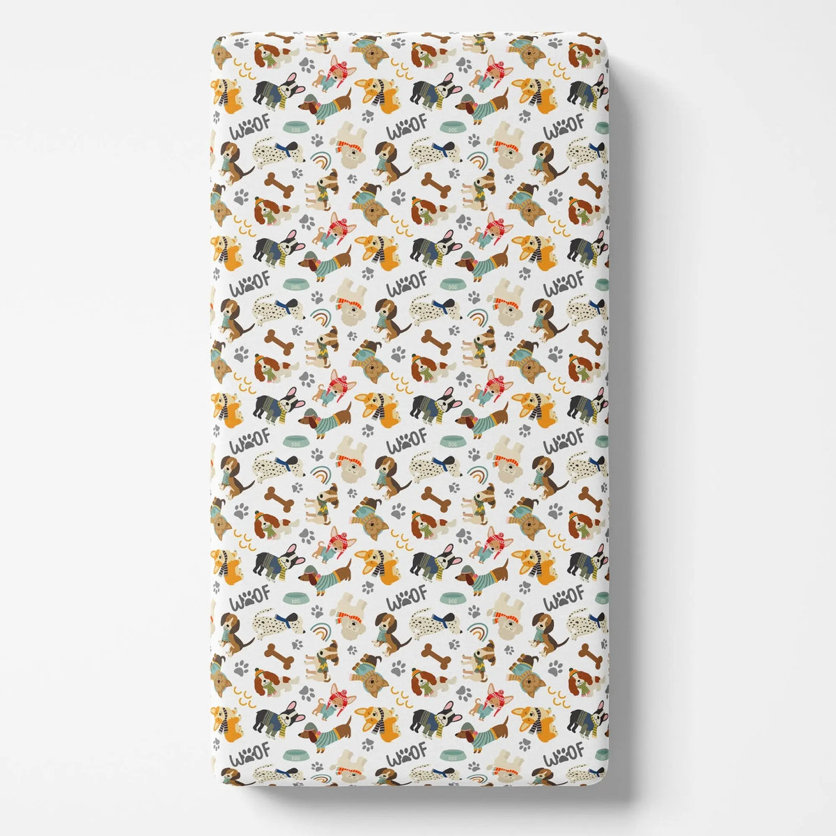 Snuggle Buddies Fitted Crib Sheet - Cartoon, Graphics, Animated cartoon, Animation, Graphic design | Everetts Place