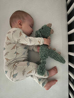Little Joy Co. Snugglesaurus Bamboo Pajamas Two Piece Henley Cozy For Kids - Apparel & Accessories > Clothing > Sleepwear & Loungewear > Pajamas