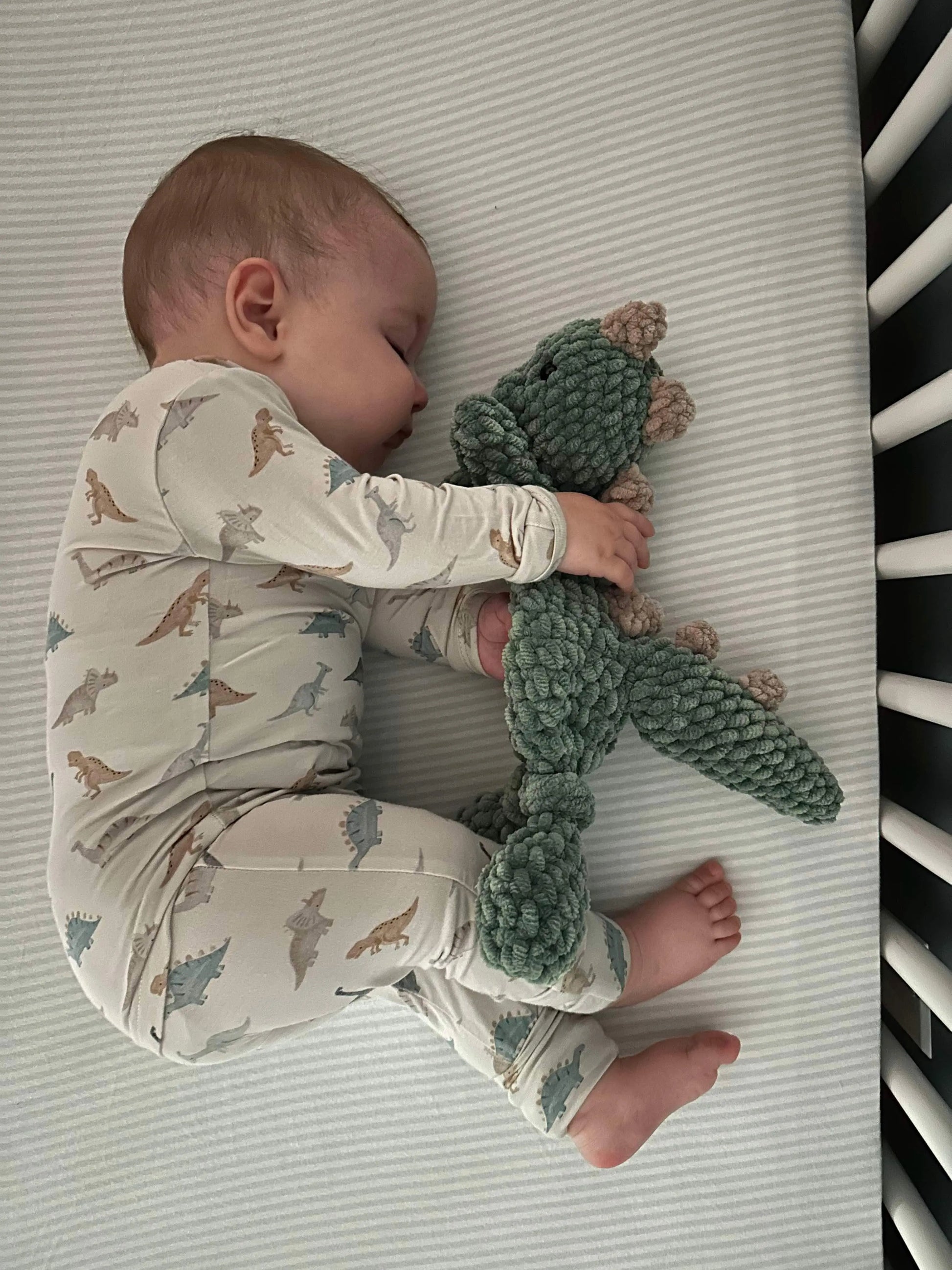 Snugglesaurus Bamboo Pajamas Two Piece Henley Cozy For Kids Little Joy Co. Everetts Place: Online Boutique