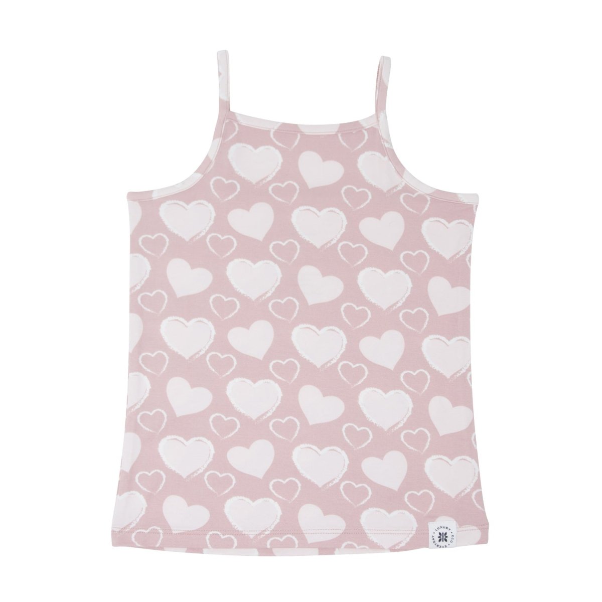 So Much Love Camisole - White, Sleeveless shirt, Pink, Baby & Toddler Clothing, Active Tank | Everetts Place