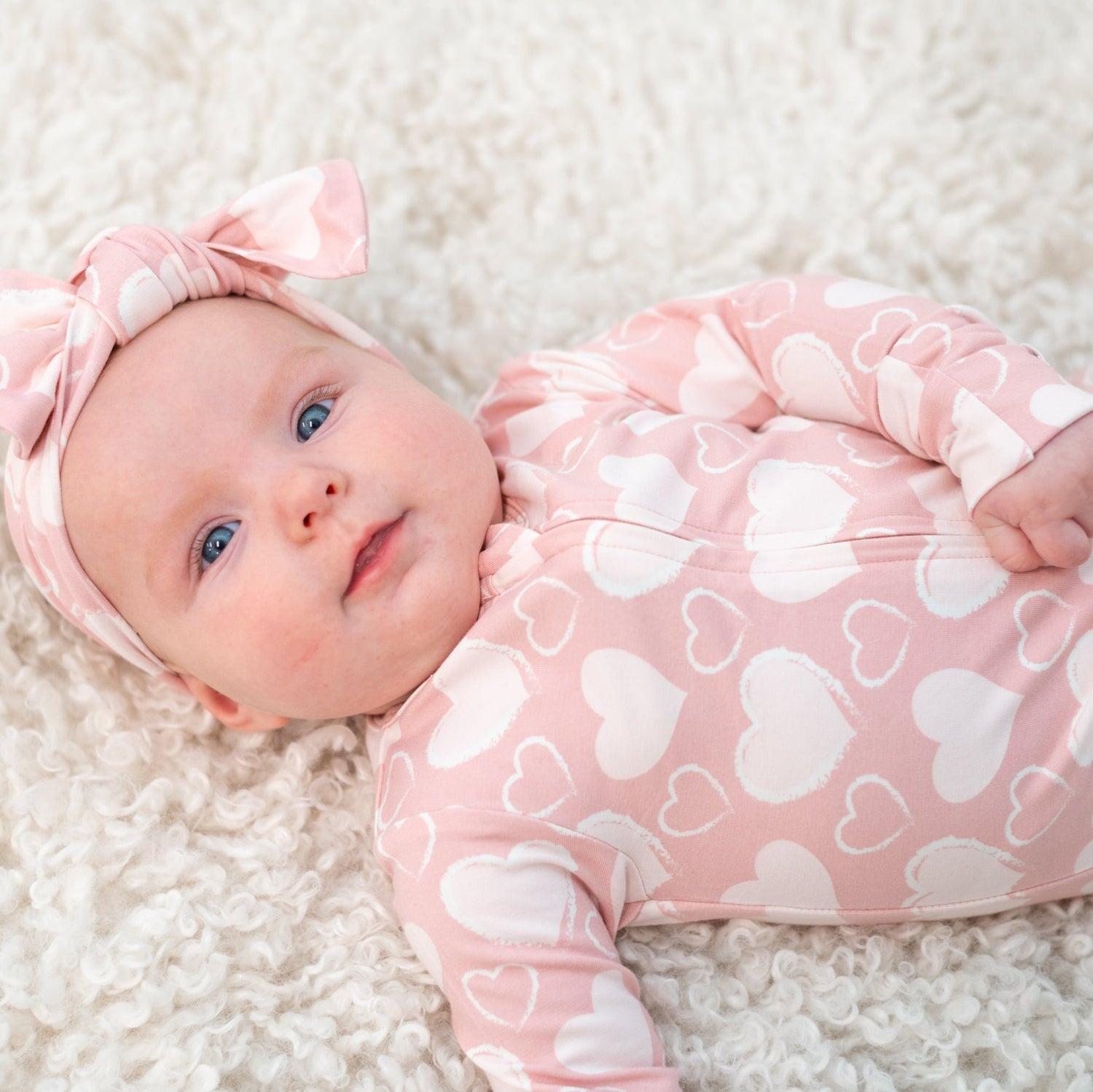 So Much Love Convertible Baby Romper With Two Way Zip Sweet Bamboo Everetts Place: Online Boutique