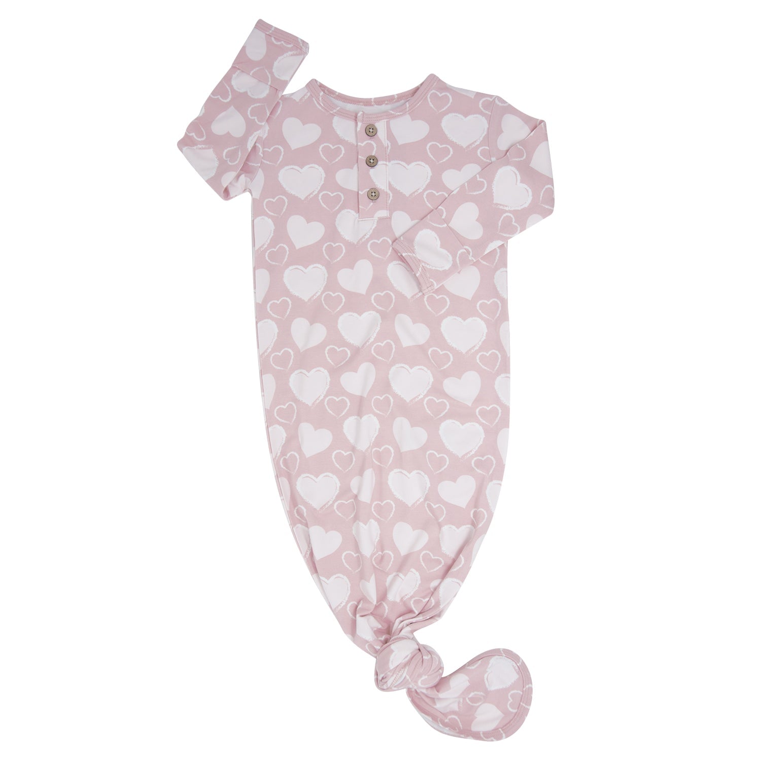 So Much Love Knotted Gown For Baby Homecoming Dress Sweet Bamboo Everetts Place: Online Boutique
