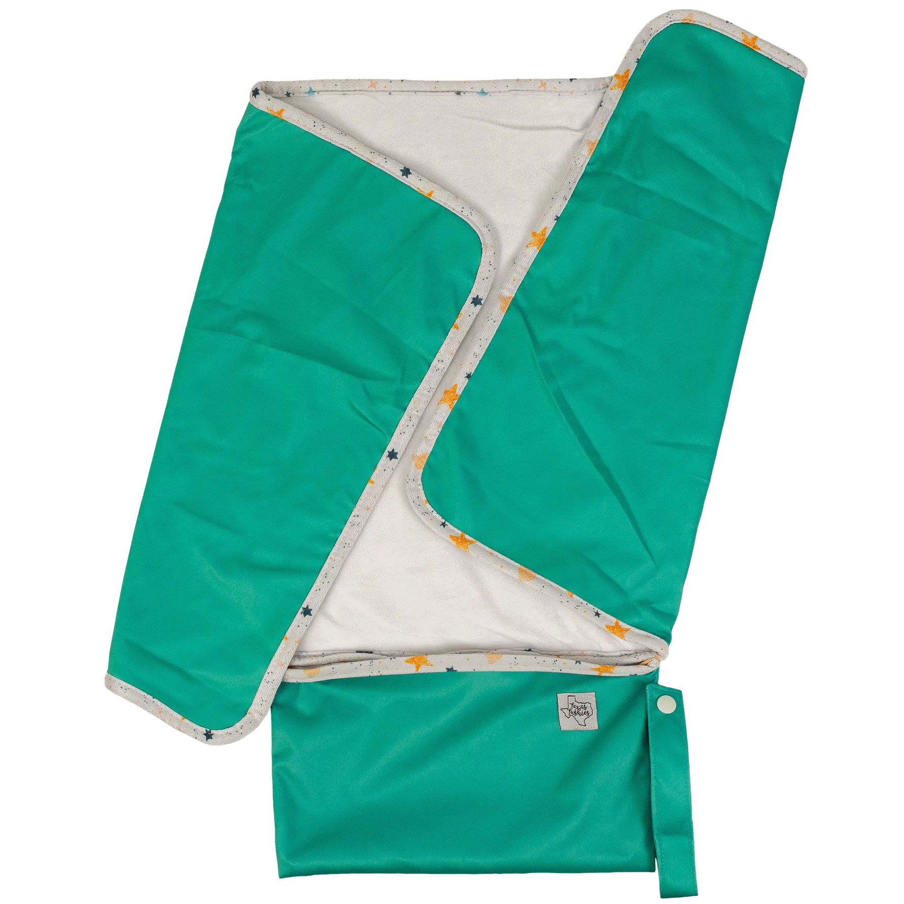 Texas Tushies Soft Bamboo Travel Changing Pad with Compact Fold for On-the-Go Parents - Baby & Toddler > Diapering > Changing Mats & Trays > Diaper Changing Pads Baby & Toddler Clothing